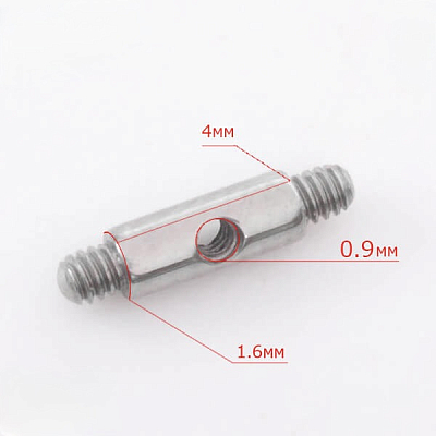 Переходник для штанг 1.6 мм (14 G)
